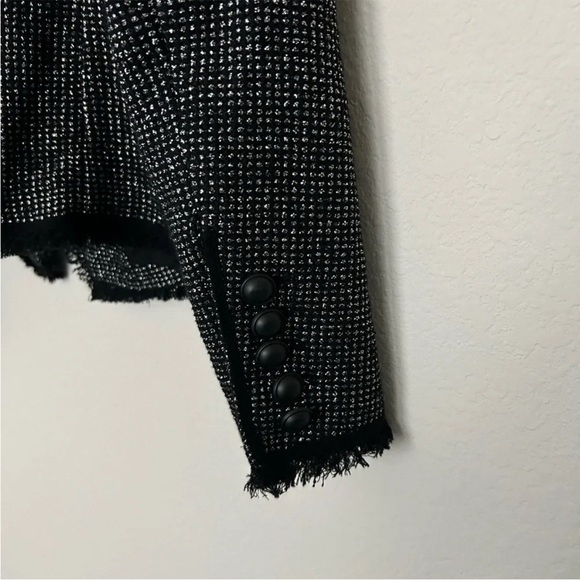 Veronica Beard Frisco Double Breaded Metallic Tweed Blazer - Picture 8 of 10
